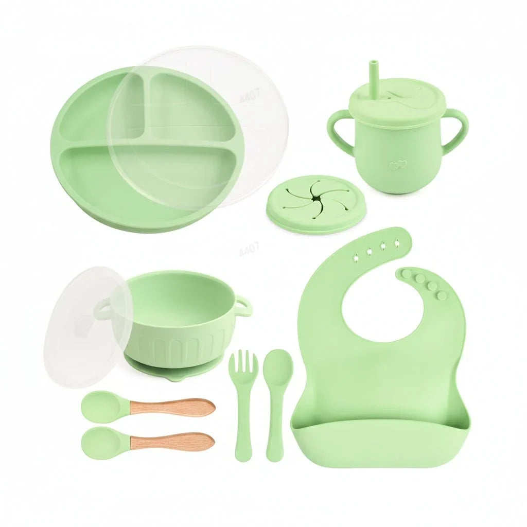 Baby Feeding Plate Soft Silicone Ergonomic Design