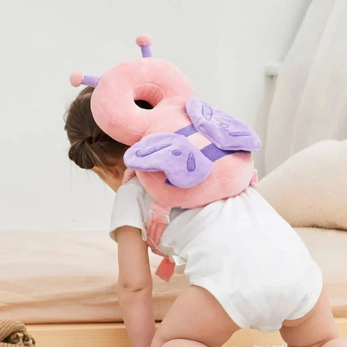 Baby Head Protection Hat Padded Adjustable Breathable