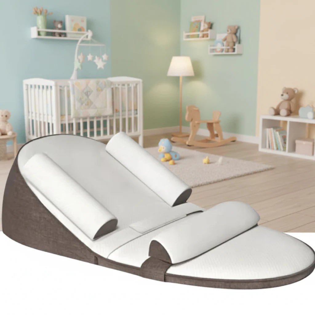 Baby Side-Sleeping Pillow Anti-Reflux Incline Washable Cover