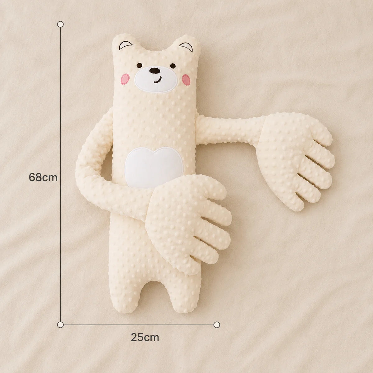 Baby Sleep Plush Toy Rhythmic Tapping USB Rechargeable