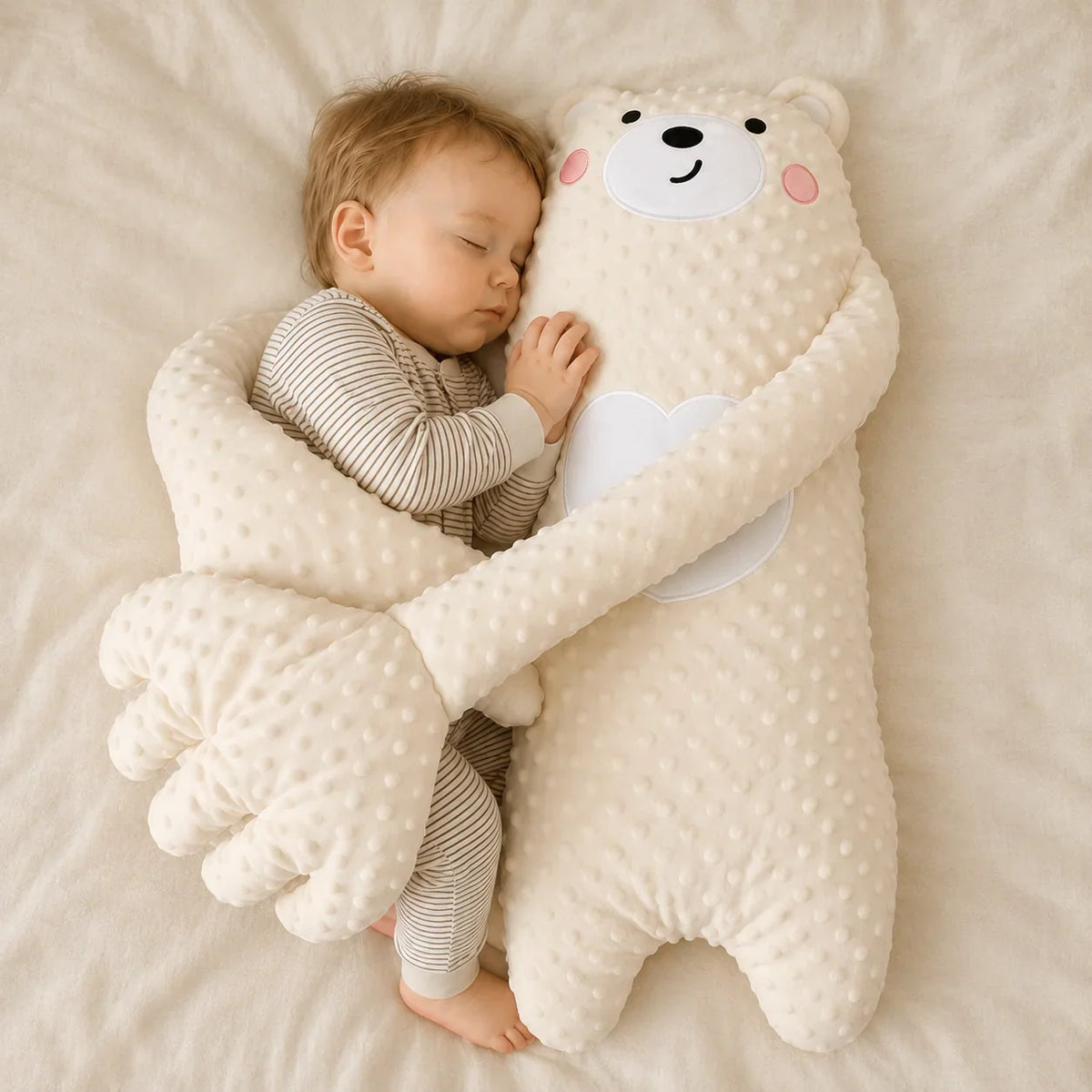 Baby Soothing Plush Toy Automatic Patting USB Rechargeable