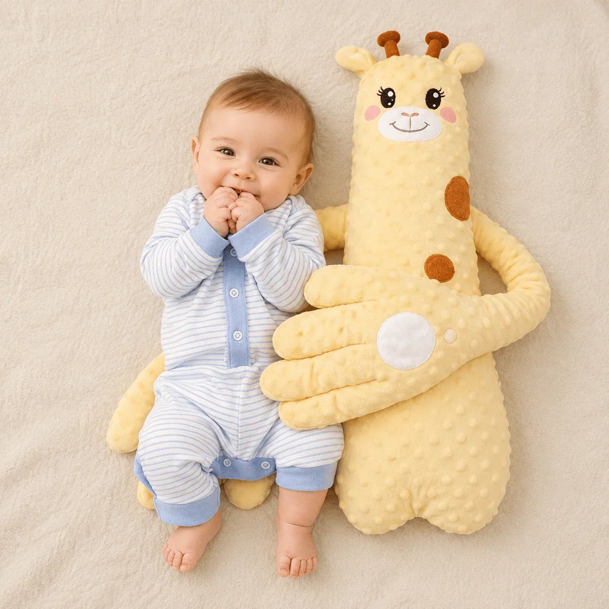 Baby Soothing Plush Toy Automatic Patting USB Rechargeable