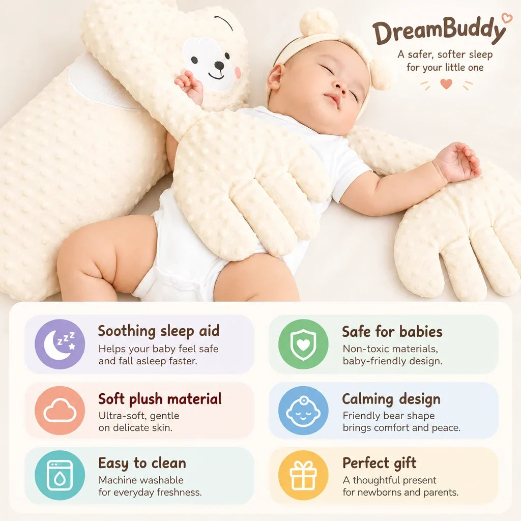 Baby Soothing Plush Toy Automatic Patting USB Rechargeable
