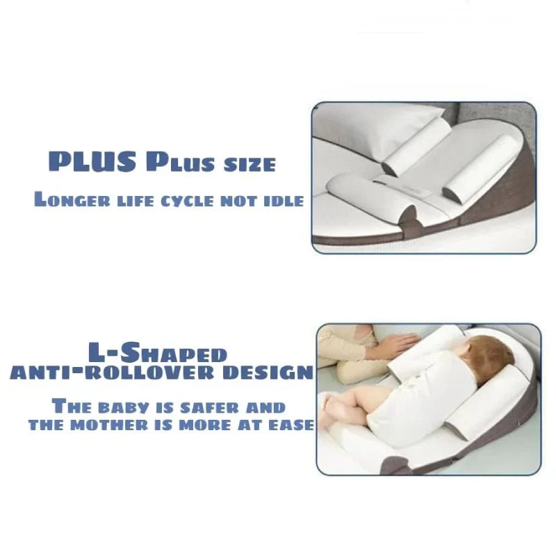 Baby Wedge Pillow Memory Foam Removable Machine-Washable Cover