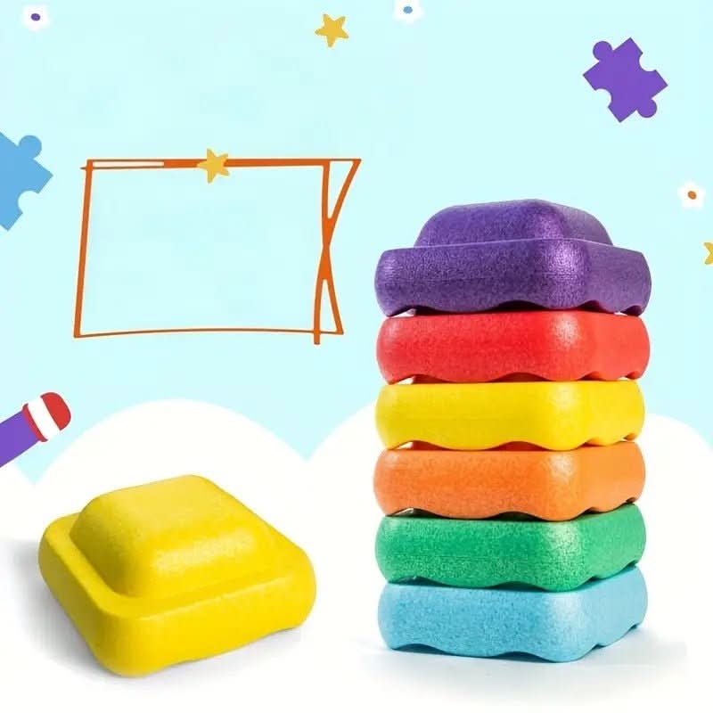 Balance Blocks Durable Plastic Indoor & Outdoor Play