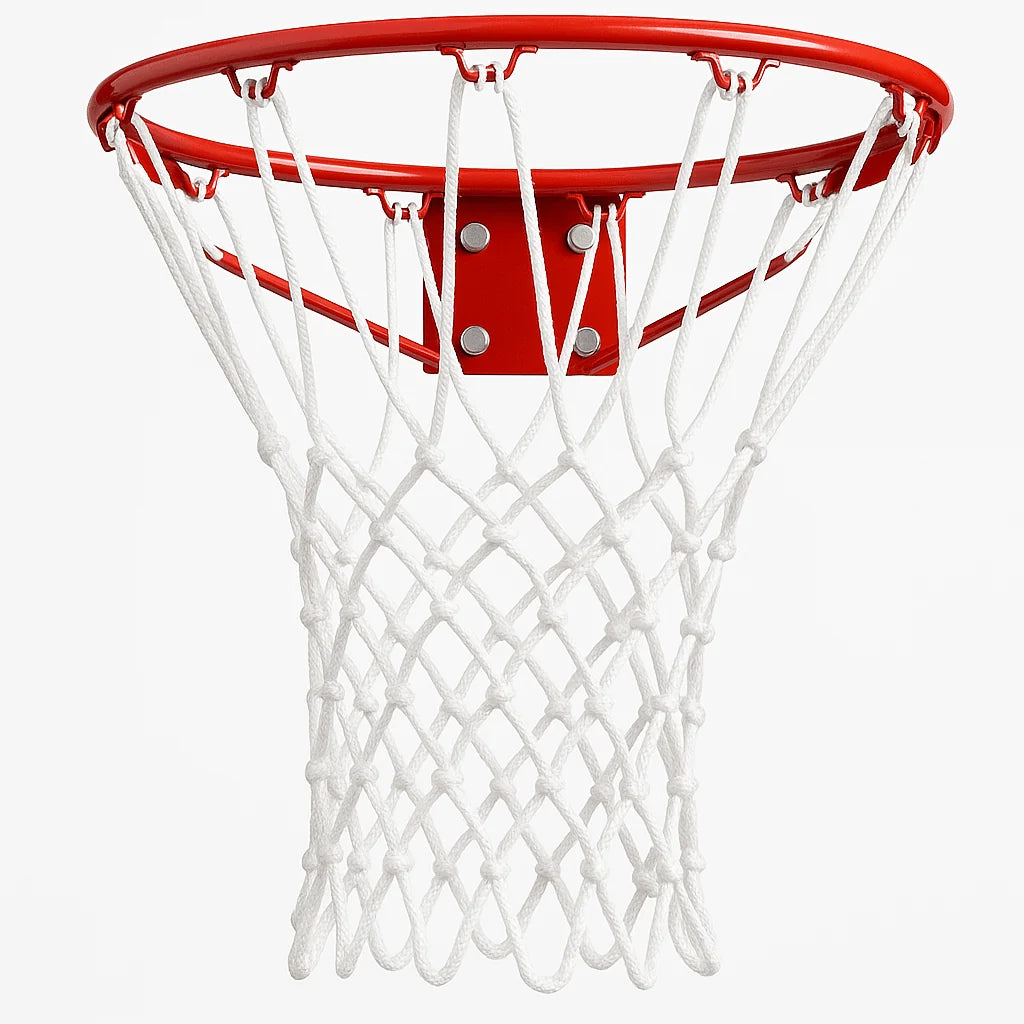 Basketball Net Weather-Resistant Nylon Easy Installation