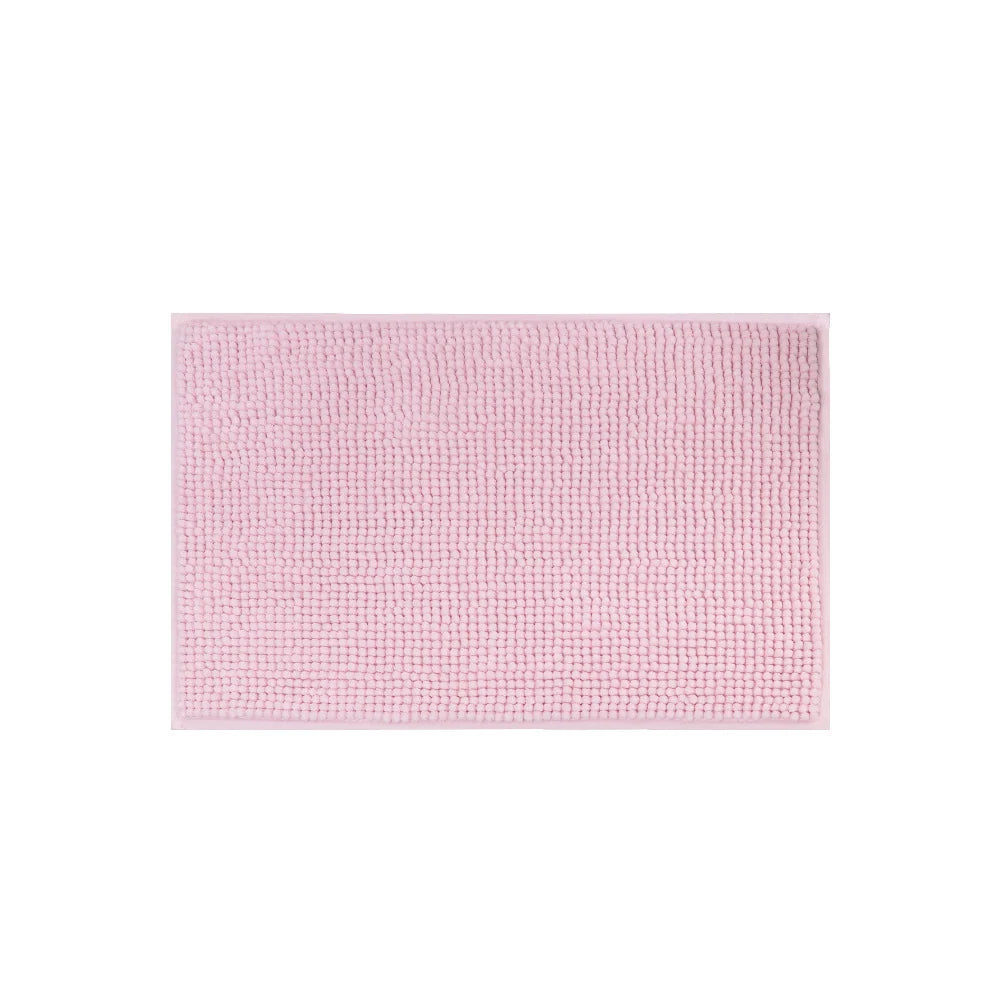 Bath Mat Chenille Non-Slip & Absorbent Machine Washable