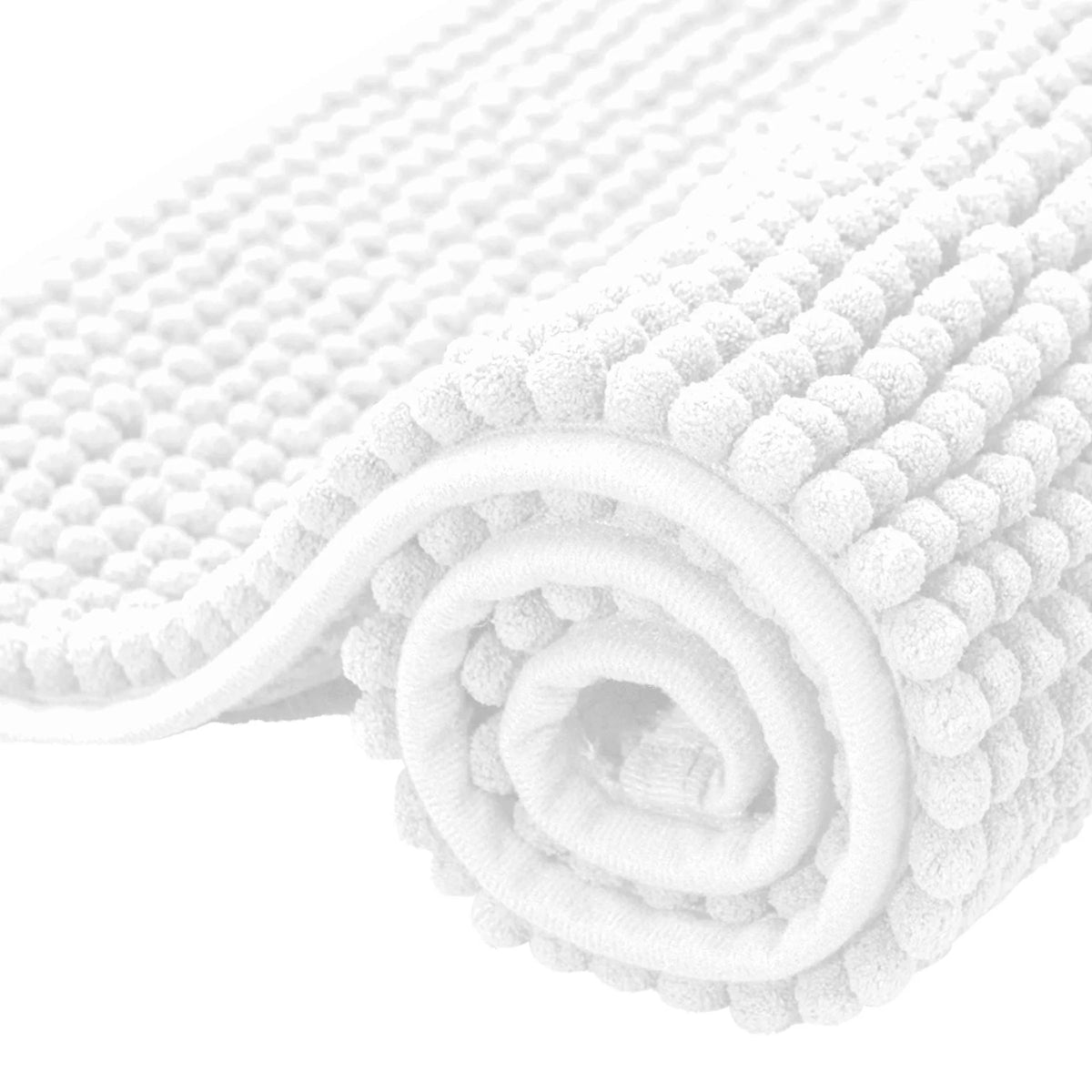 Bath Mat Chenille Non-Slip & Absorbent Machine Washable