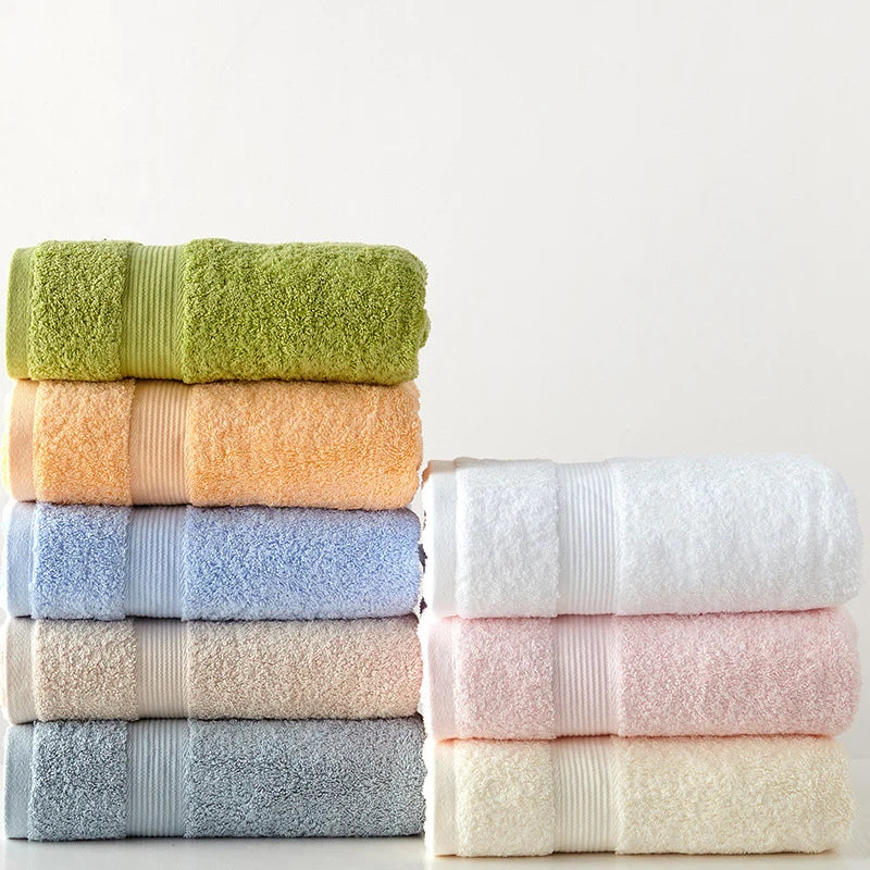 Bath Towel Pure Cotton Terry Soft & Absorbent