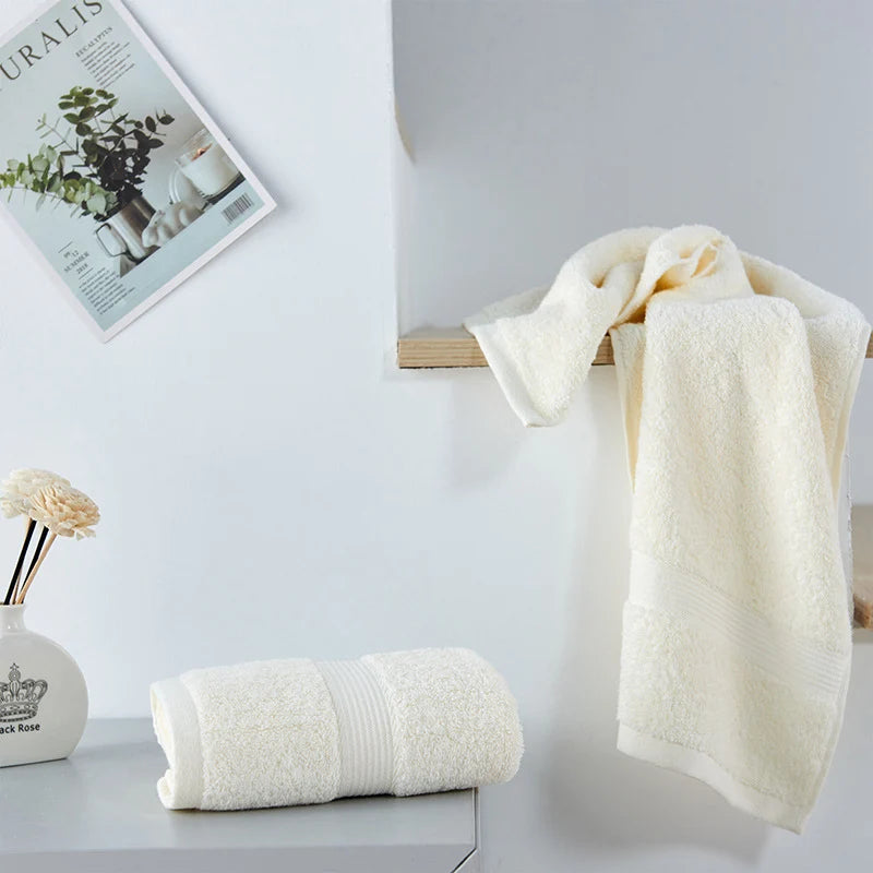 Bath Towel Pure Cotton Terry Soft & Absorbent