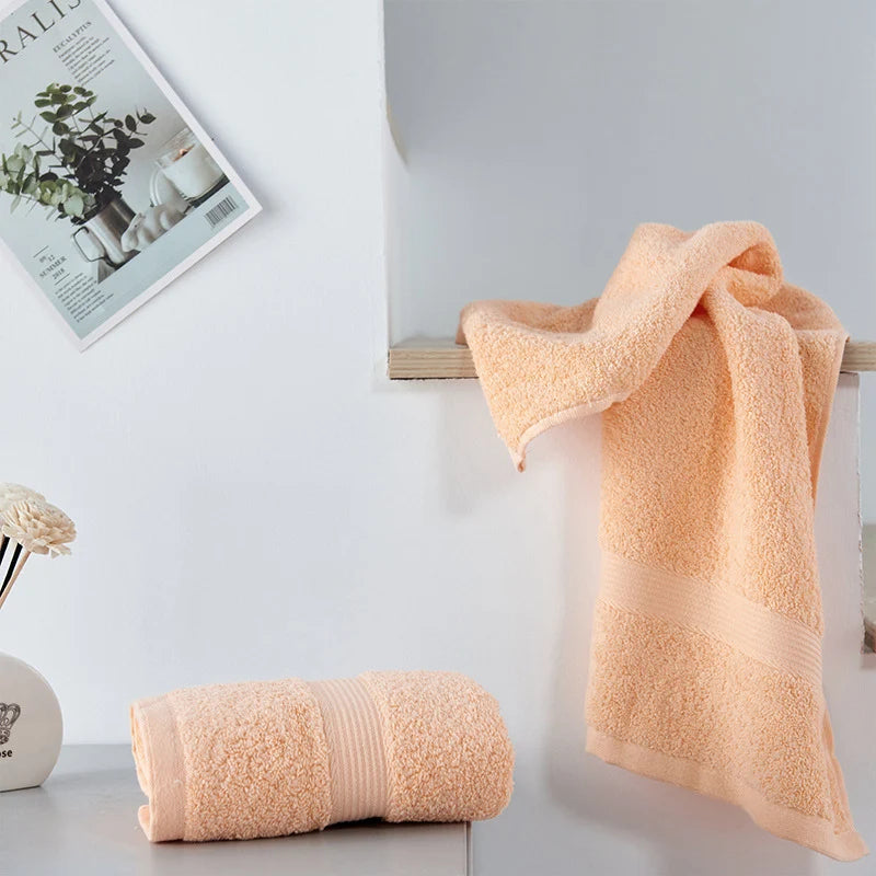 Bath Towel Pure Cotton Terry Soft & Absorbent