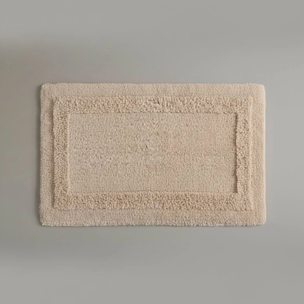 Bathroom Floor Mat Plush Microfiber Non-Slip Quick-Drying