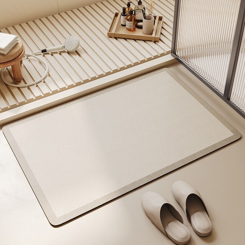 Bathroom Mat Memory Foam Non-Slip Machine Washable