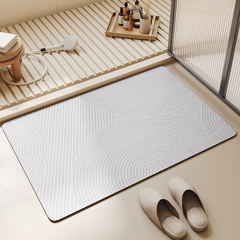 Bathroom Mat Memory Foam Non-Slip Machine Washable