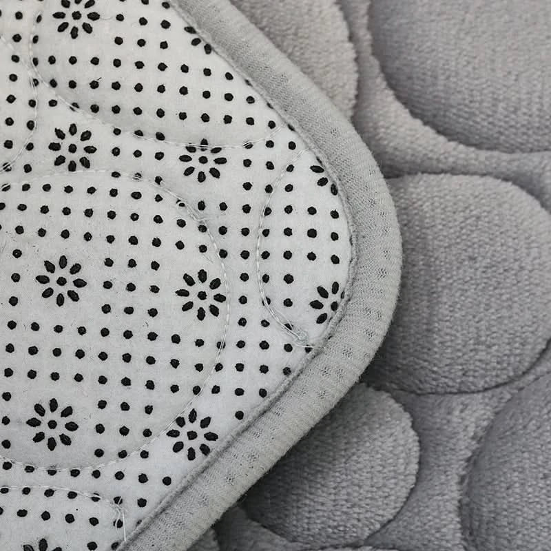 Bathroom Mat Set Absorbent Microfiber 3-Piece Non-Slip Backing