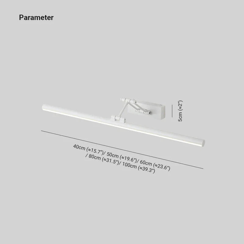 Bathroom Mirror Light Integrated LED IP44 Splash-Resistant