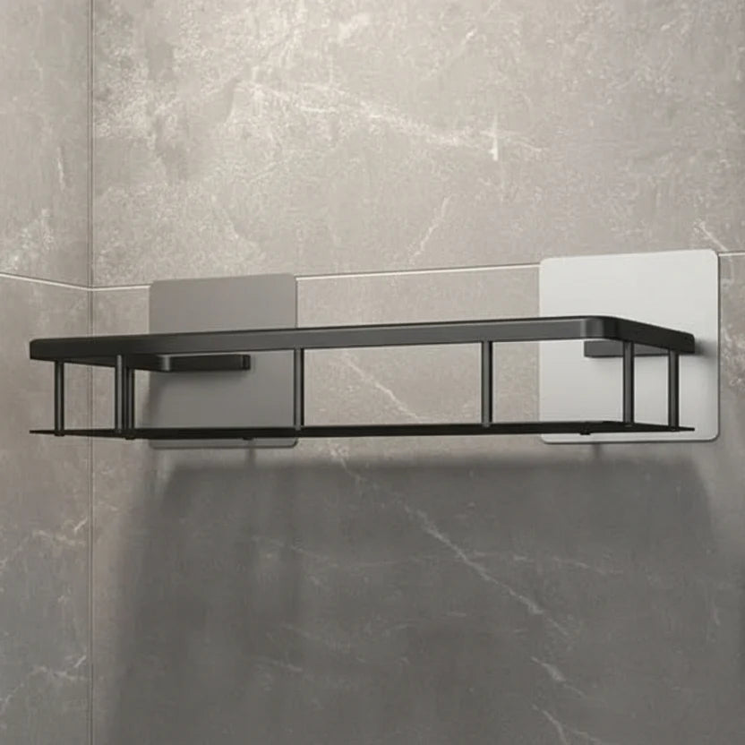Bathroom Shelf Adhesive Drill-Free Mounting Up to 11 lb Capacity