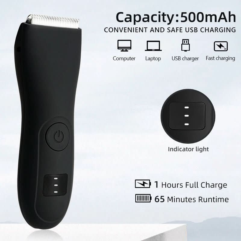 Beard Trimmer Stainless Steel Blades Wet & Dry 90-Minute Cordless Runtime