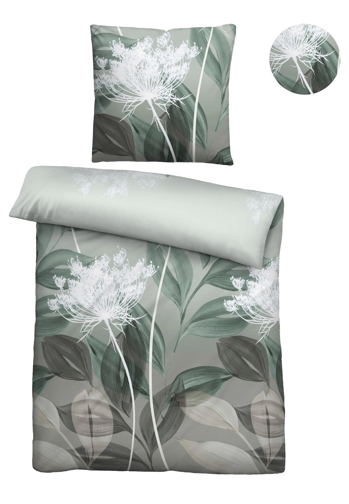 Bedding Set 100% Cotton Double-Brushed Flannel Dandelion Print