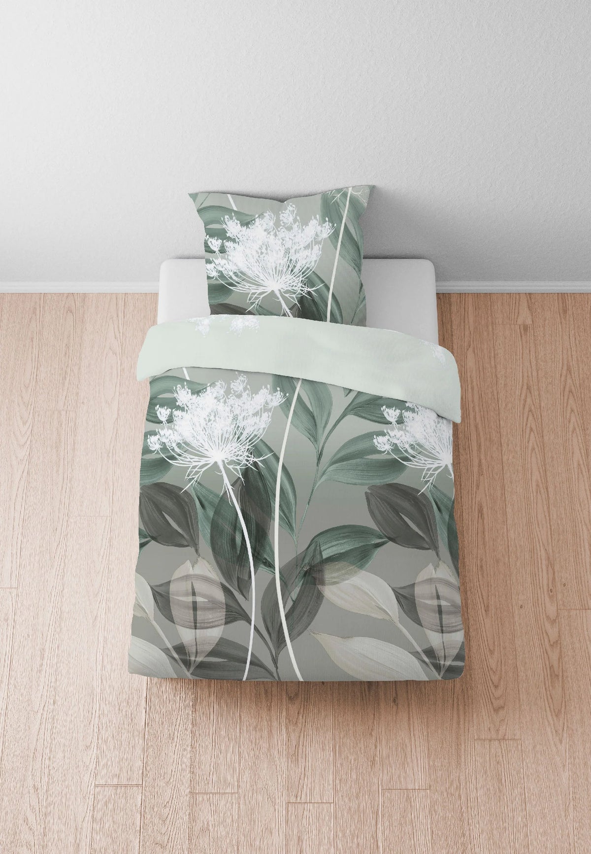 Bedding Set 100% Cotton Double-Brushed Flannel Dandelion Print