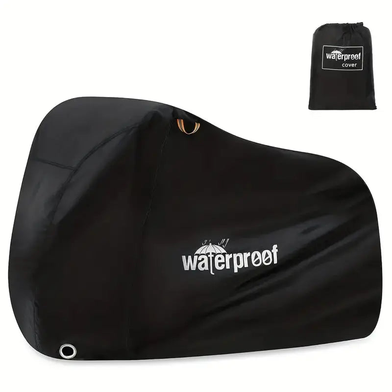Bicycle Cover Weather-Resistant Elastic Hem Lock Opening