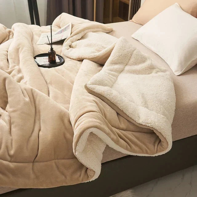 Blanket Flannel Fleece Lightweight Warmth Machine Washable
