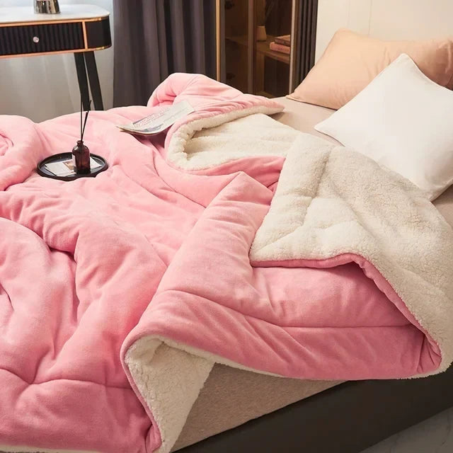 Blanket Flannel Fleece Lightweight Warmth Machine Washable