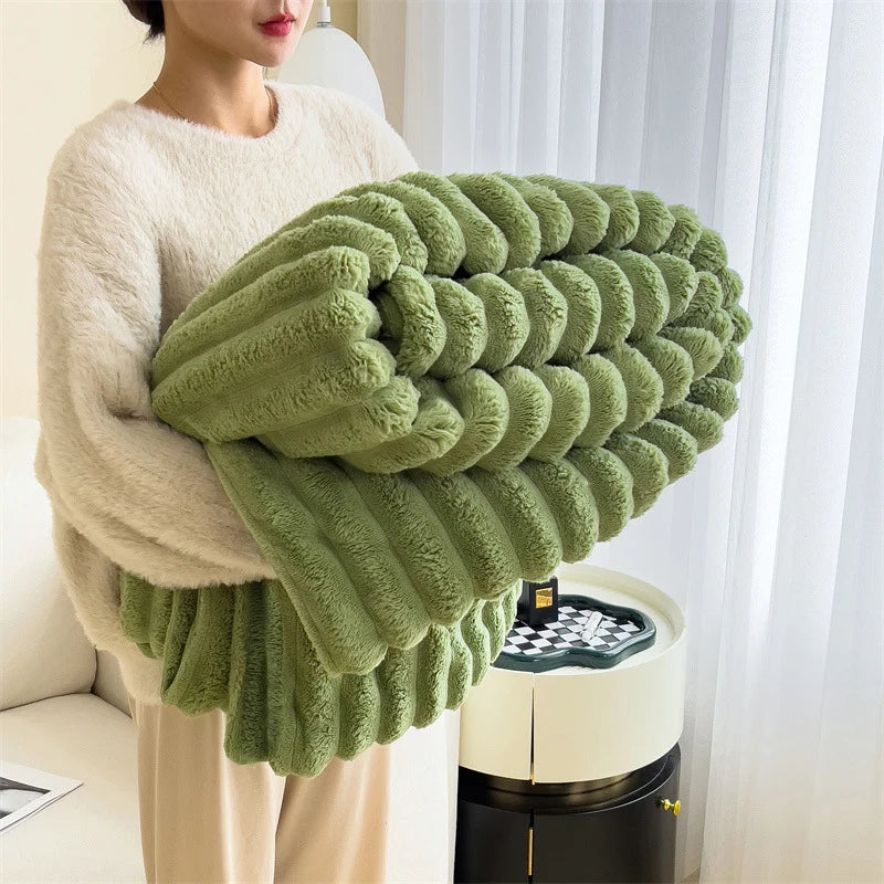 Blanket Plush Soft Warm Machine Washable