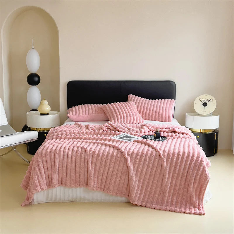 Blanket Plush Soft Warm Machine Washable