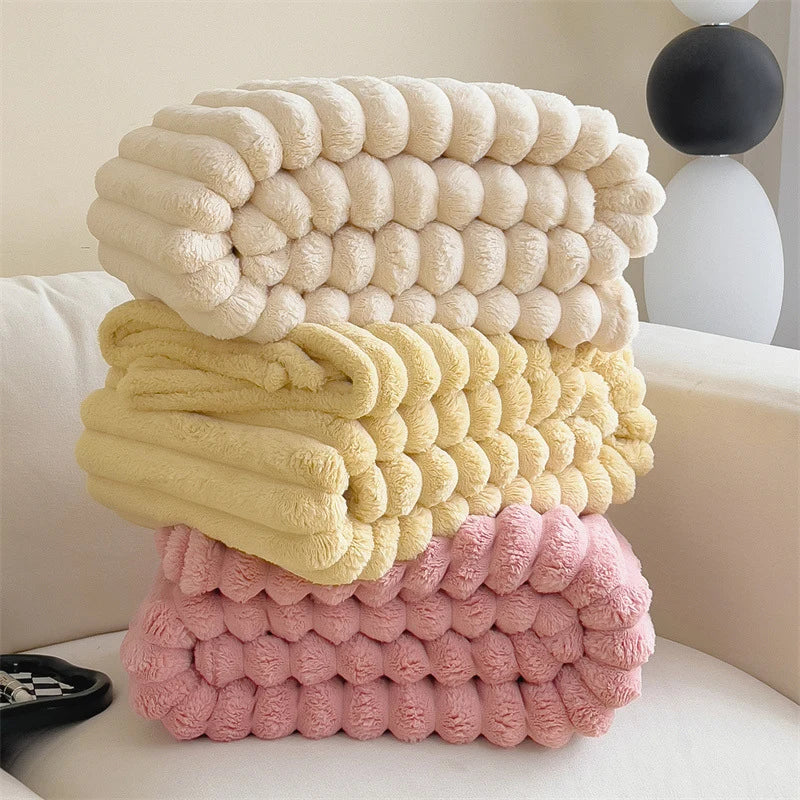 Blanket Plush Soft Warm Machine Washable