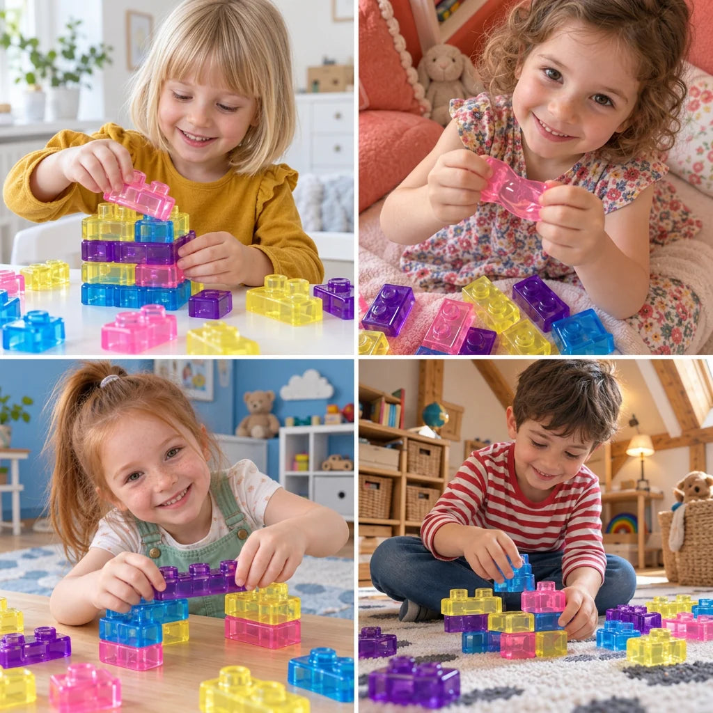 Building Blocks Soft Squishy Sensory Play