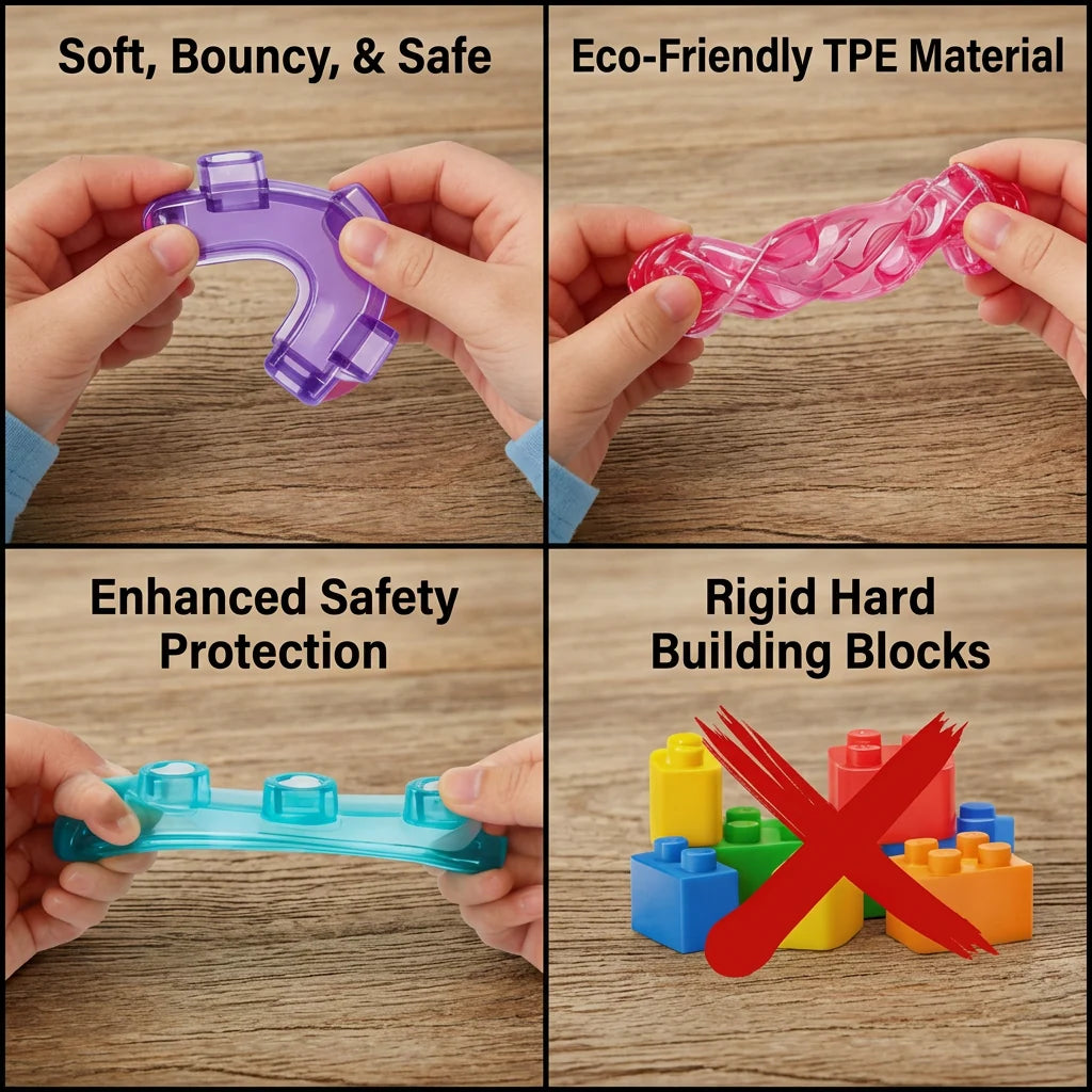Building Blocks Soft Squishy Sensory Play