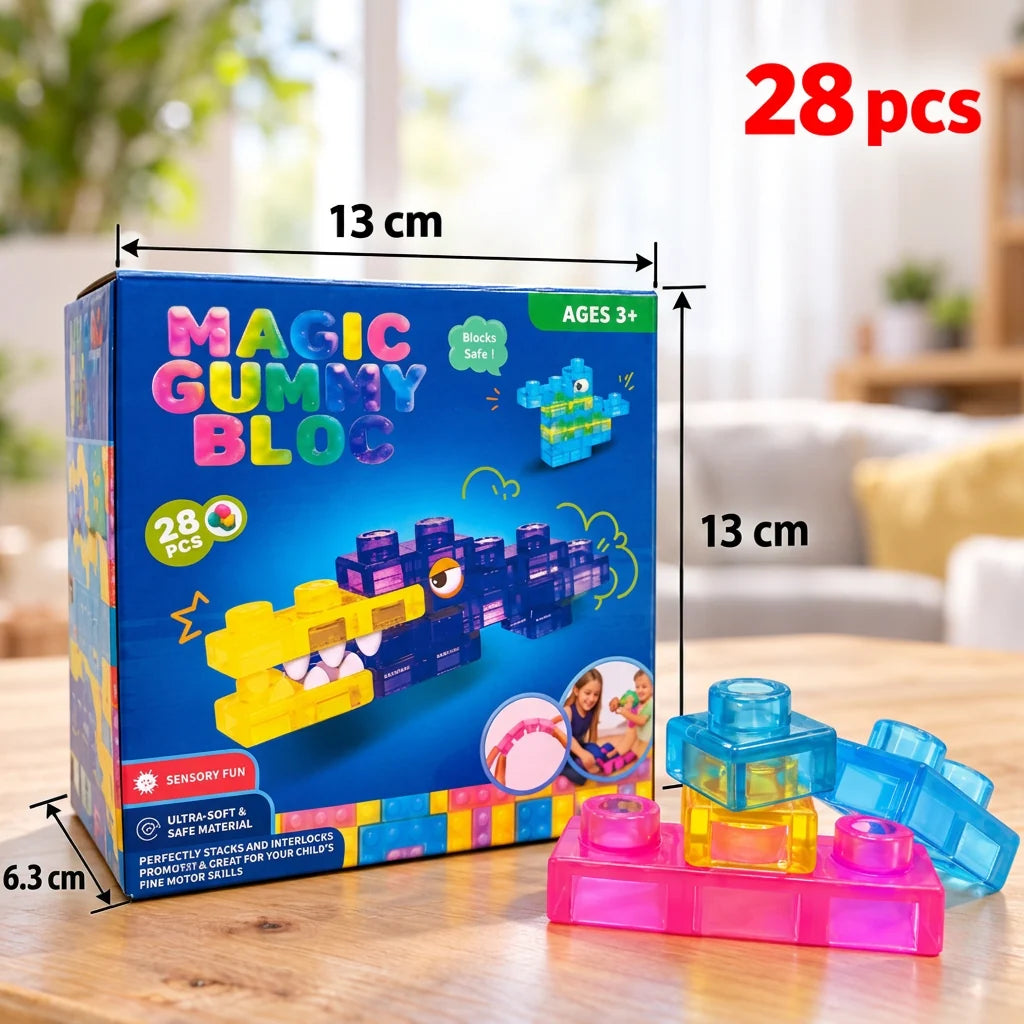 Building Blocks Soft Squishy Sensory Play