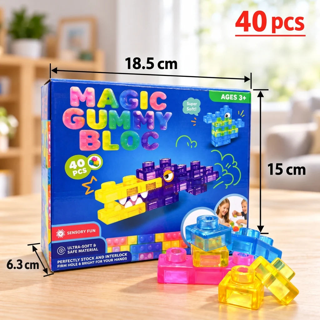 Building Blocks Soft Squishy Sensory Play