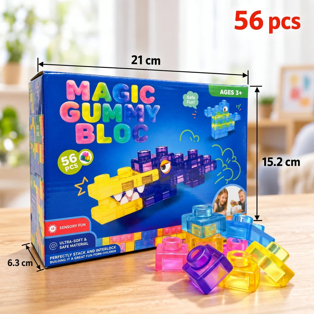 Building Blocks Soft Squishy Sensory Play