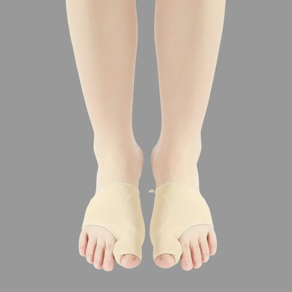 Bunion Corrector Breathable Discreet Under Shoes 2-Pair Set