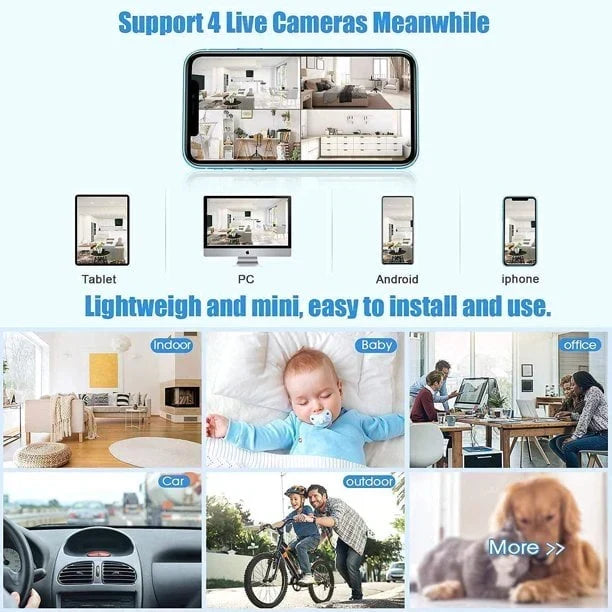 Camera 1080p Night Vision Motion Detection