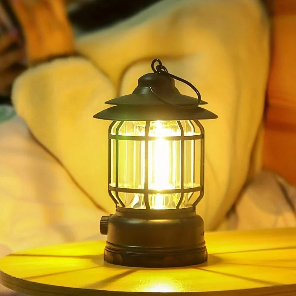 Camping Lantern Rechargeable Dimmable 6-Hour Battery Life