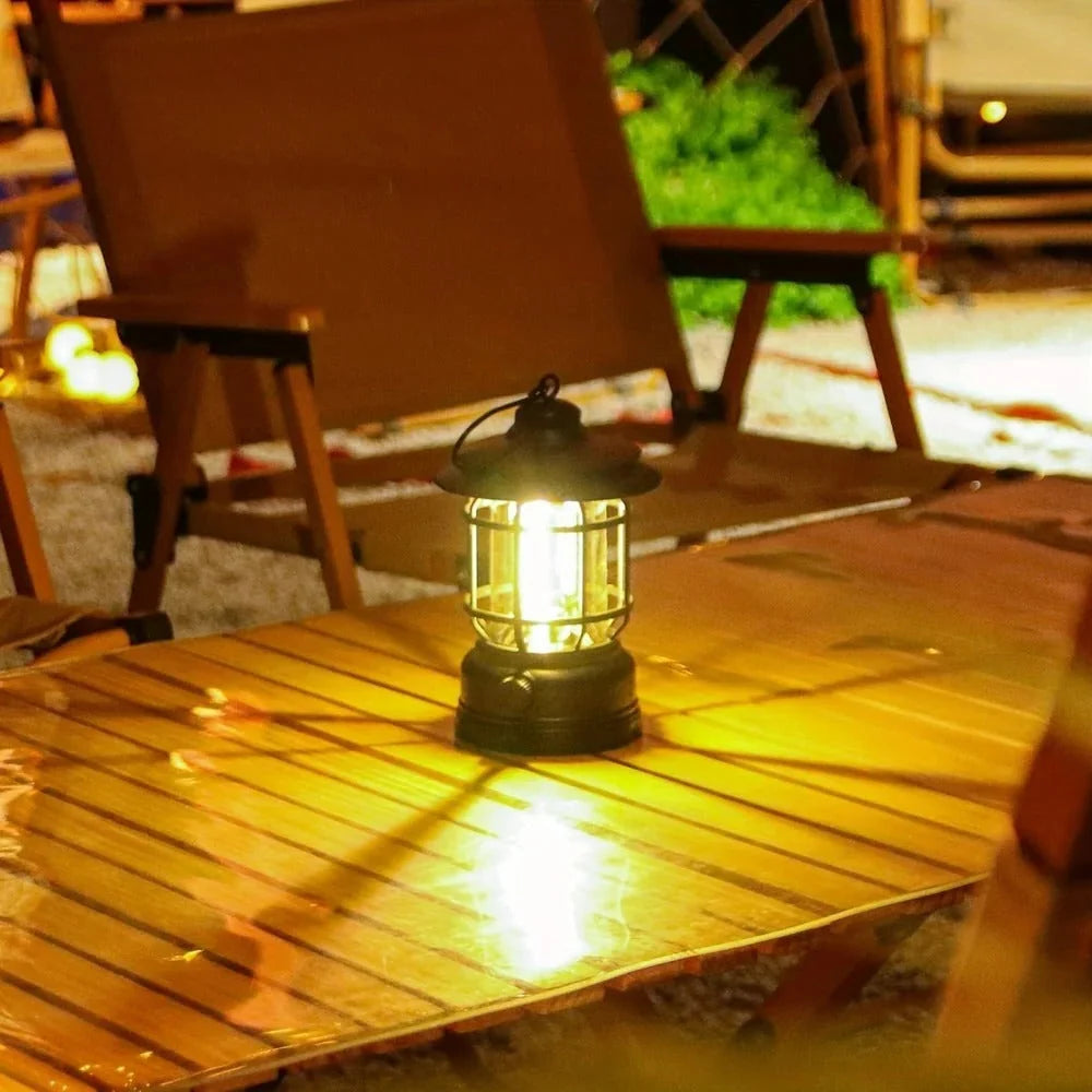 Camping Lantern Rechargeable Dimmable 6-Hour Battery Life
