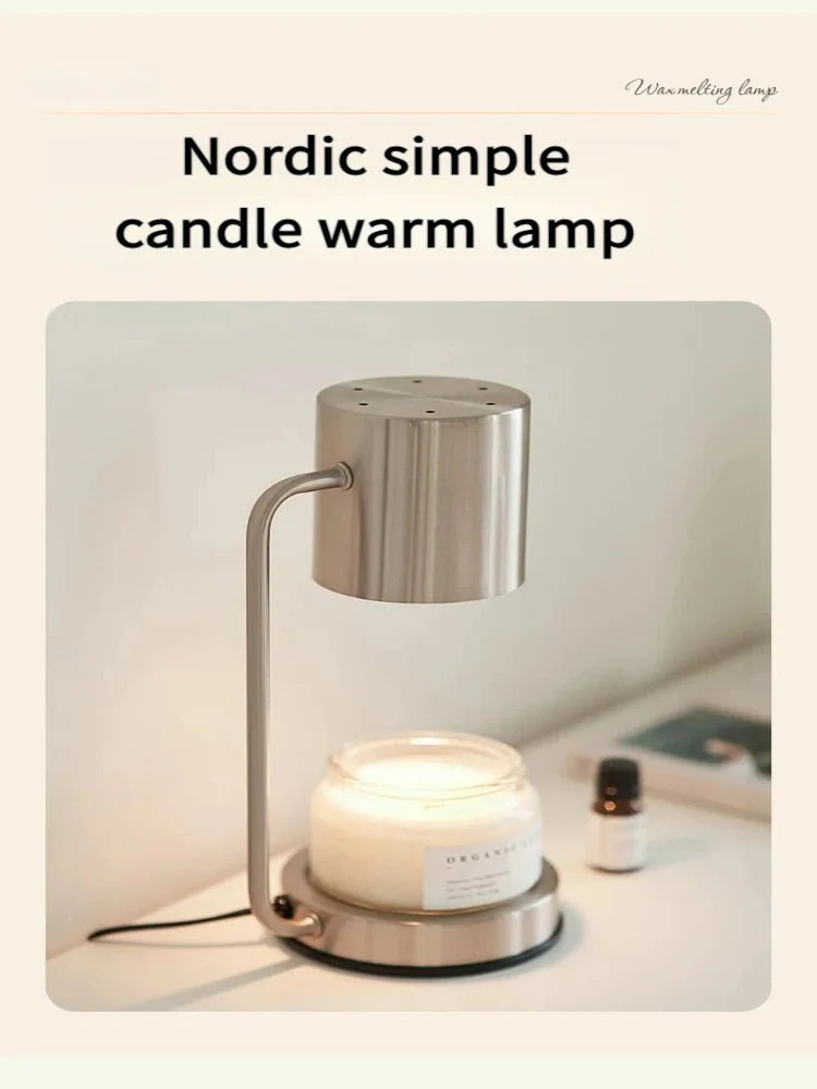 Candle Warmer Lamp Flame-Free Wax Melting Ambient Light
