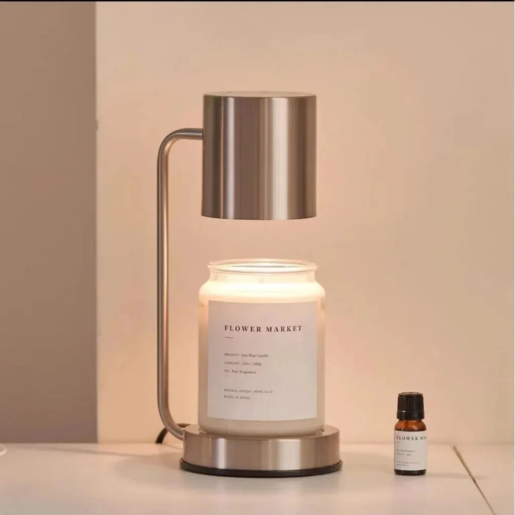 Candle Warmer Lamp Flame-Free Wax Melting Ambient Light