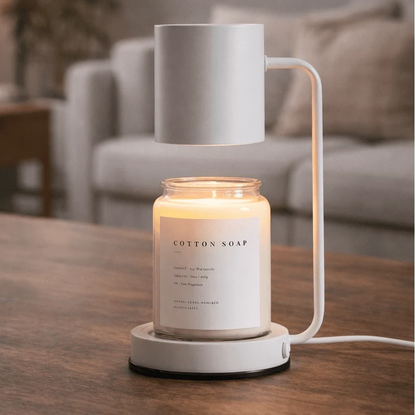 Candle Warmer Lamp Flame-Free Wax Melting Ambient Light
