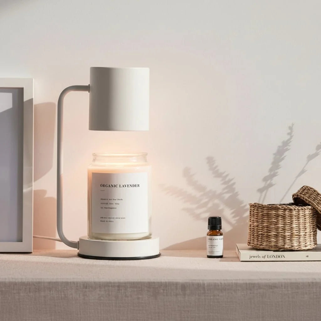 Candle Warmer Lamp Flame-Free Wax Melting Ambient Light