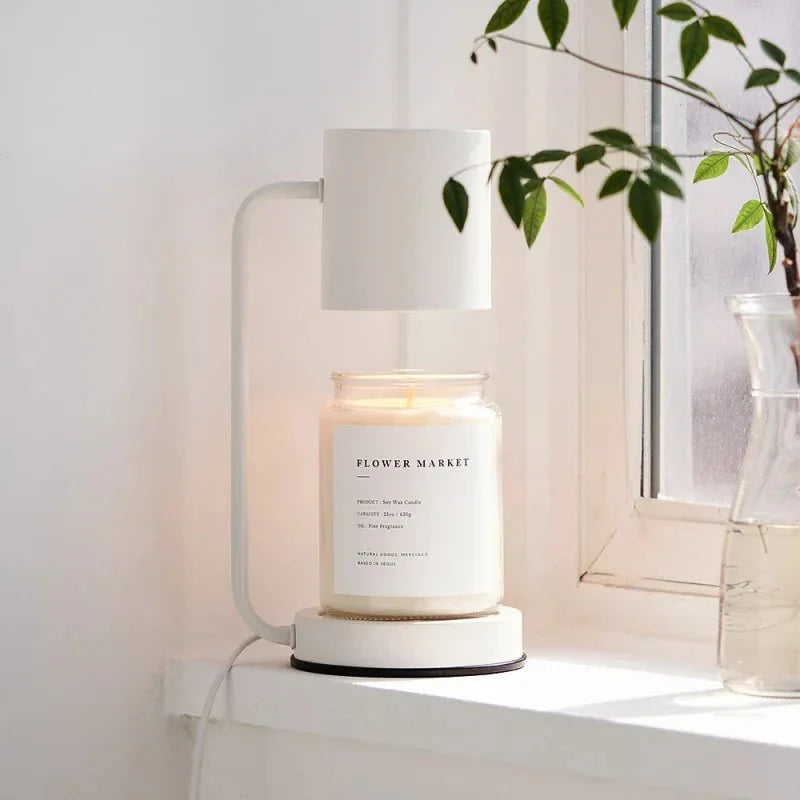 Candle Warmer Lamp Flame-Free Wax Melting Ambient Light