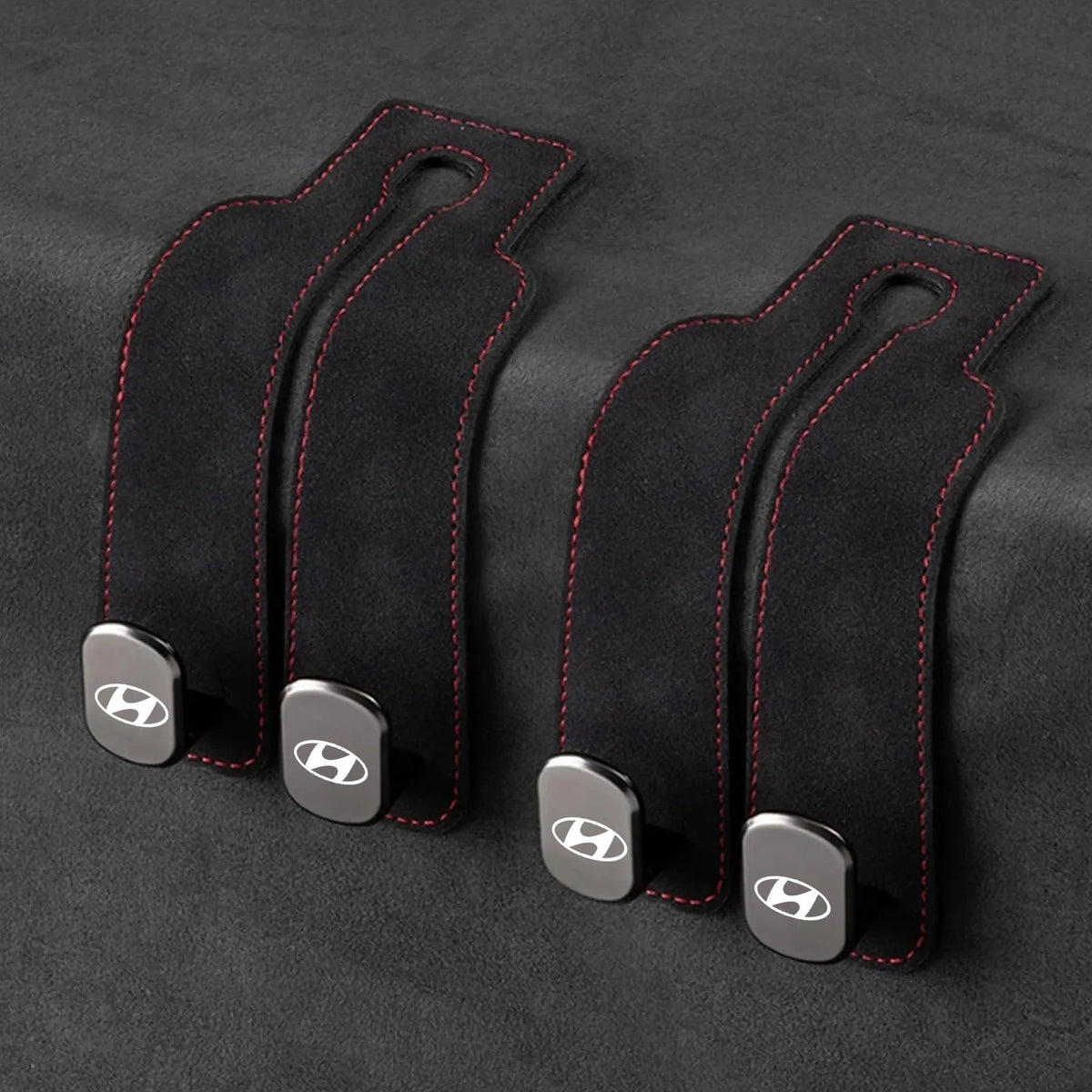 Car Headrest Hooks Double Hook Set of 2