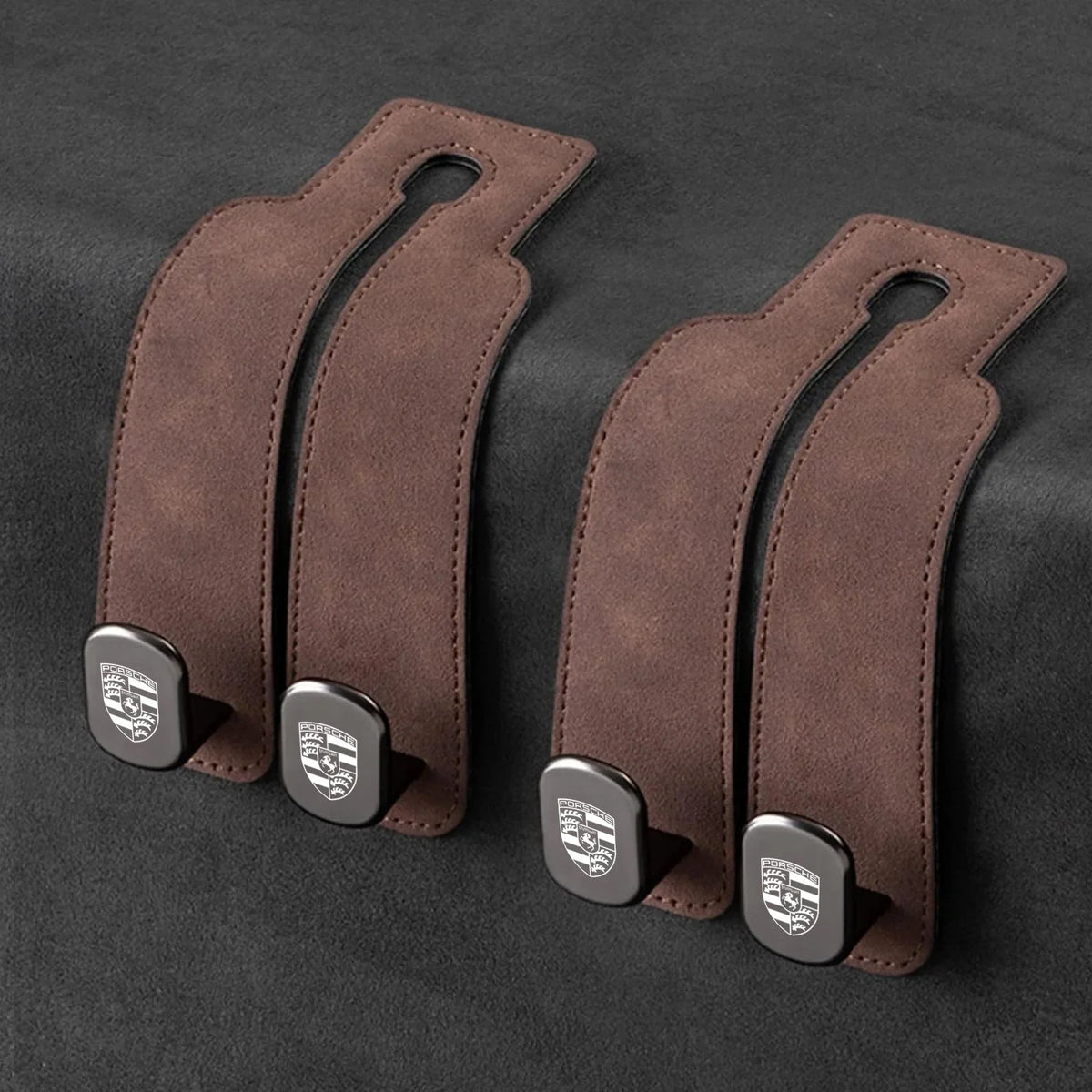 Car Headrest Hooks Double Hook Set of 2