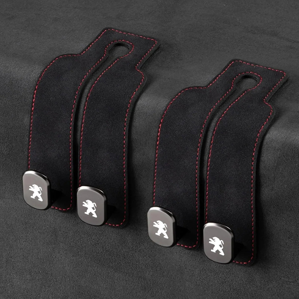 Car Headrest Hooks Double Hook Set of 2