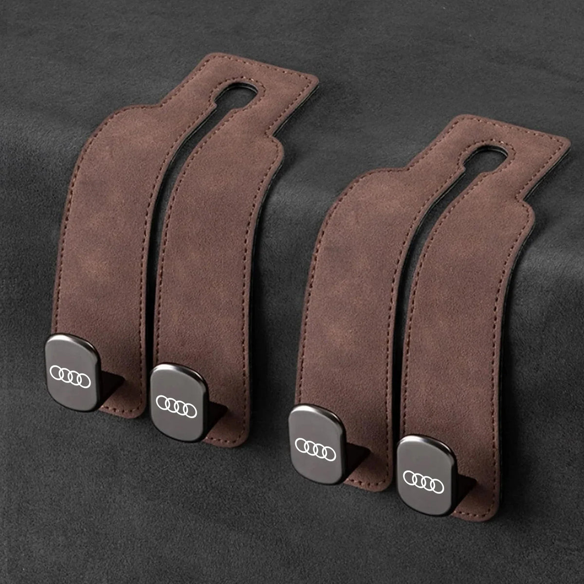 Car Headrest Hooks Double Hook Set of 2
