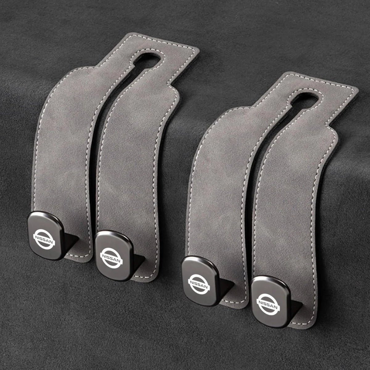 Car Headrest Hooks Double Hook Set of 2