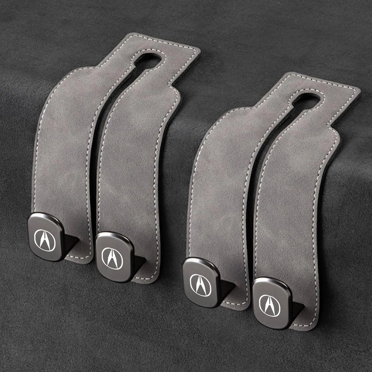 Car Headrest Hooks Double Hook Set of 2